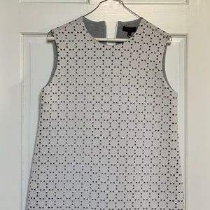 Adolfo Dominguez White Shift Dress